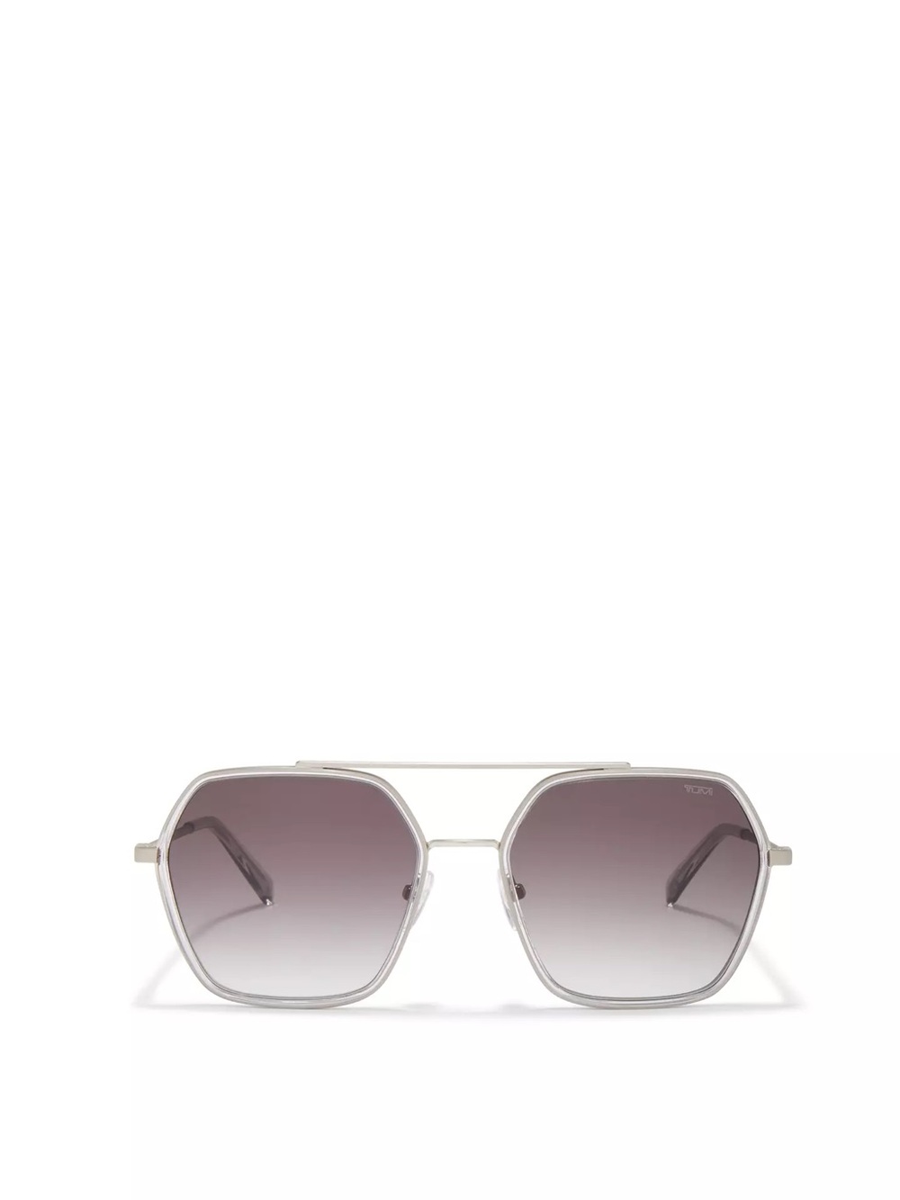 TUMI 510 Hexagon Double Bar Sunglasses 56mm